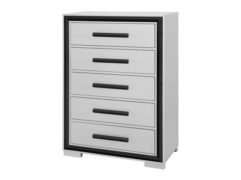 Amelia Glo 32.7" Wide 5 Drawer Chest