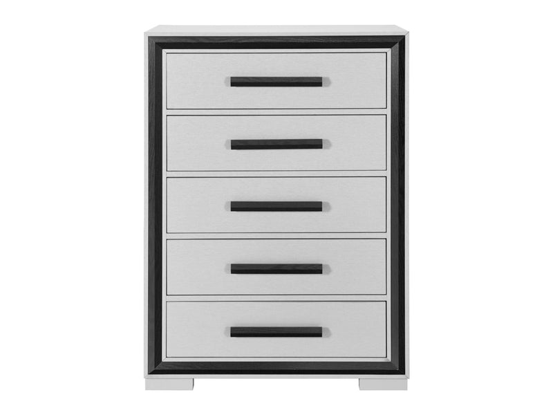 Amelia Glo 32.7" Wide 5 Drawer Chest