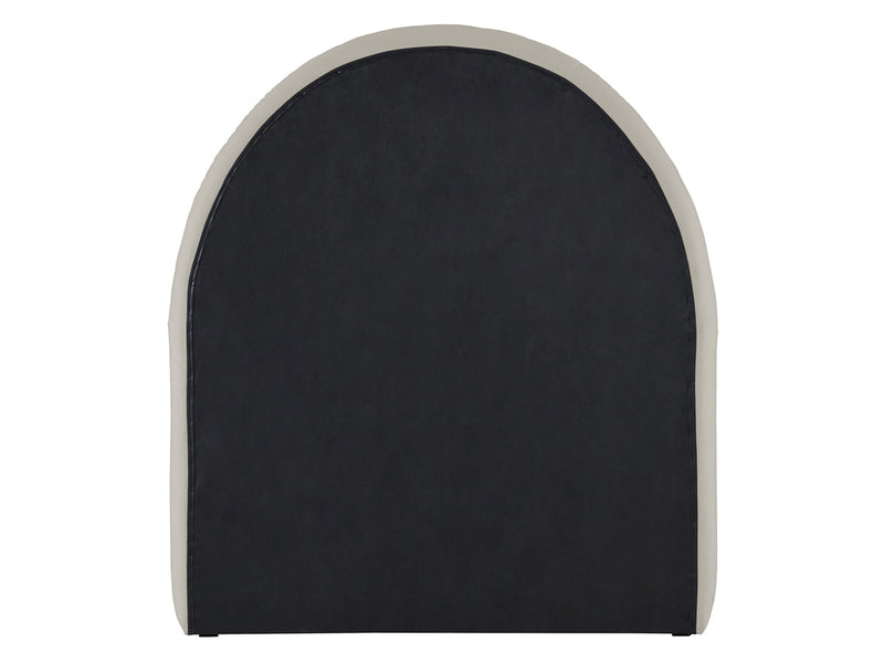 Andaz Chenille Fabric Upholstered Twin Platform Bed