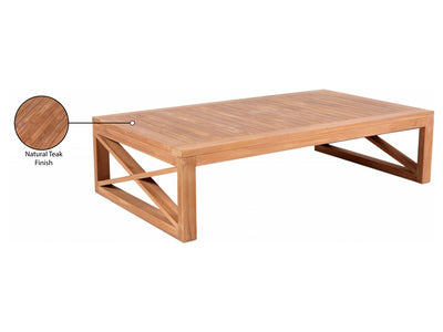 Anguilla 55.5" Wide Patio Coffee Table