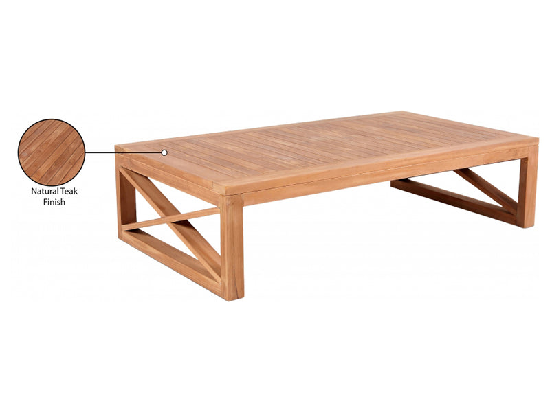 Anguilla 55.5" Wide Patio Coffee Table