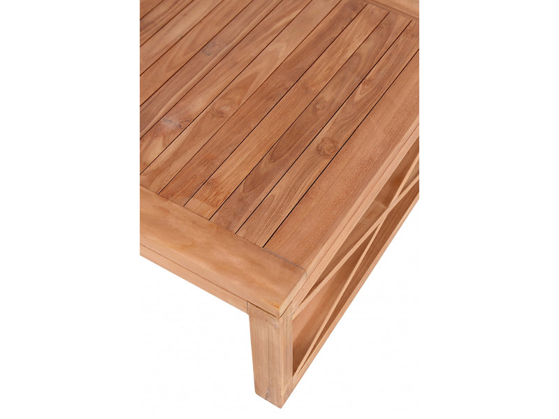 Anguilla 55.5" Wide Patio Coffee Table