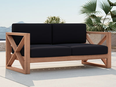 Anguilla 65" Wide Patio Loveseat