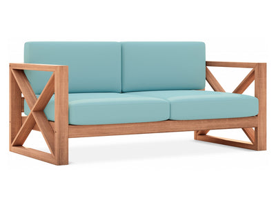 Anguilla 65" Wide Patio Loveseat