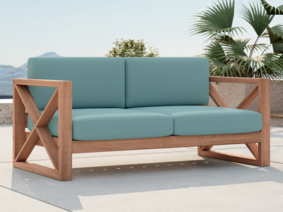 Anguilla 65" Wide Patio Loveseat