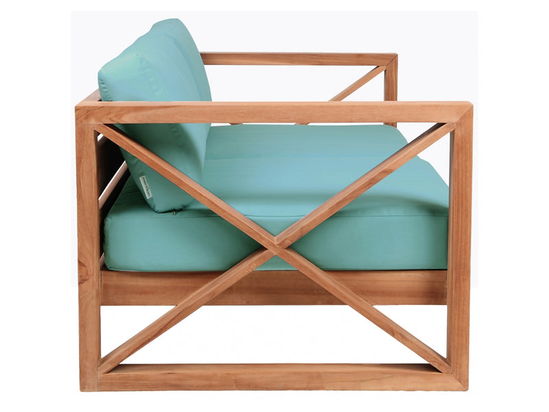 Anguilla 65" Wide Patio Loveseat