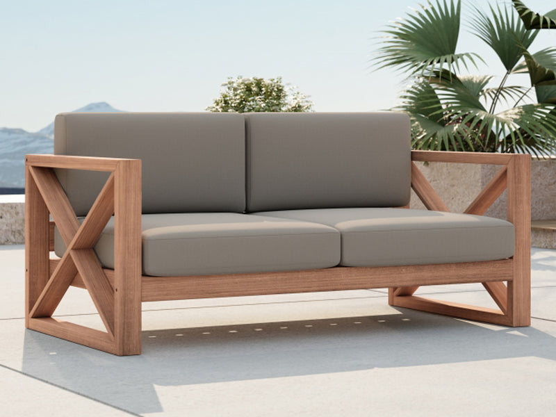 Anguilla 65" Wide Patio Loveseat