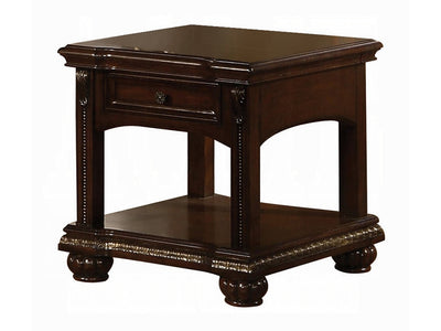 Anondale Top Grain Traditional Leather Living Room Set