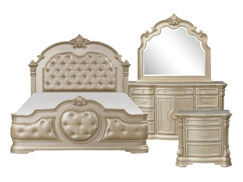 Antoinetta Traditional Platform Bed
