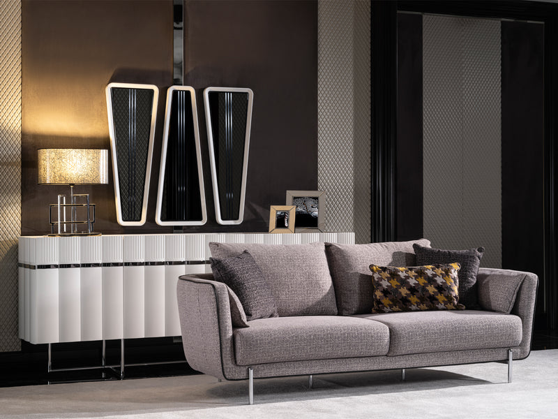 Aqua 88" Wide Sofa