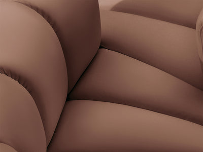 Arc 108" Wide Vegan Leather Modular S Sectional