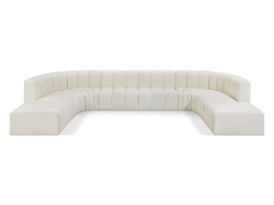 Arc 161" Wide Vegan Leather U Sectional