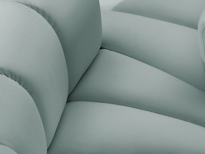 Arc 108" Wide Vegan Leather Modular S Sectional