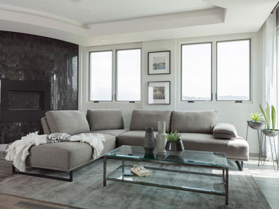 Arden 125.5" / 93" Wide Extendable Sectional