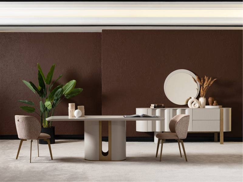 Portoa 6-8 Person Dining Room Set
