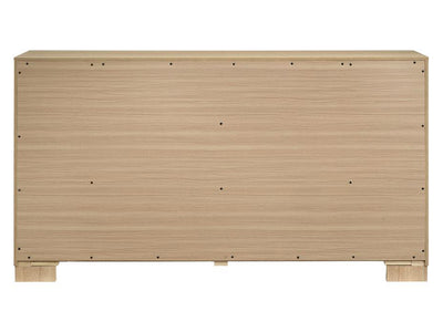 Arielle  61" Wide 6 Drawer Dresser With Mirror
