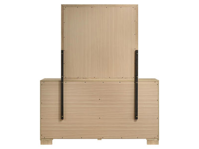 Arielle  61" Wide 6 Drawer Dresser With Mirror