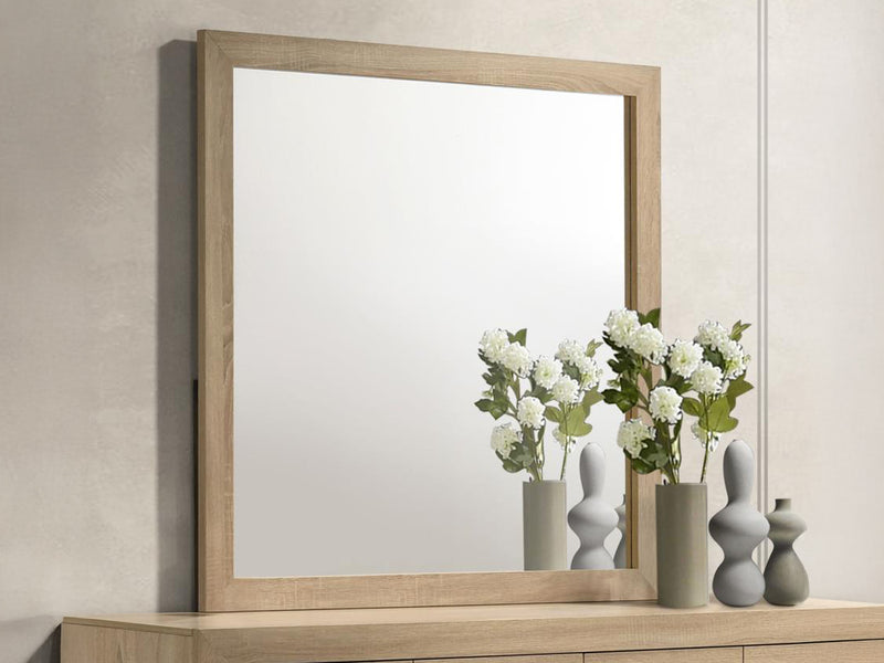 Arielle  61" Wide 6 Drawer Dresser With Mirror