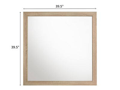 Arielle  61" Wide 6 Drawer Dresser With Mirror