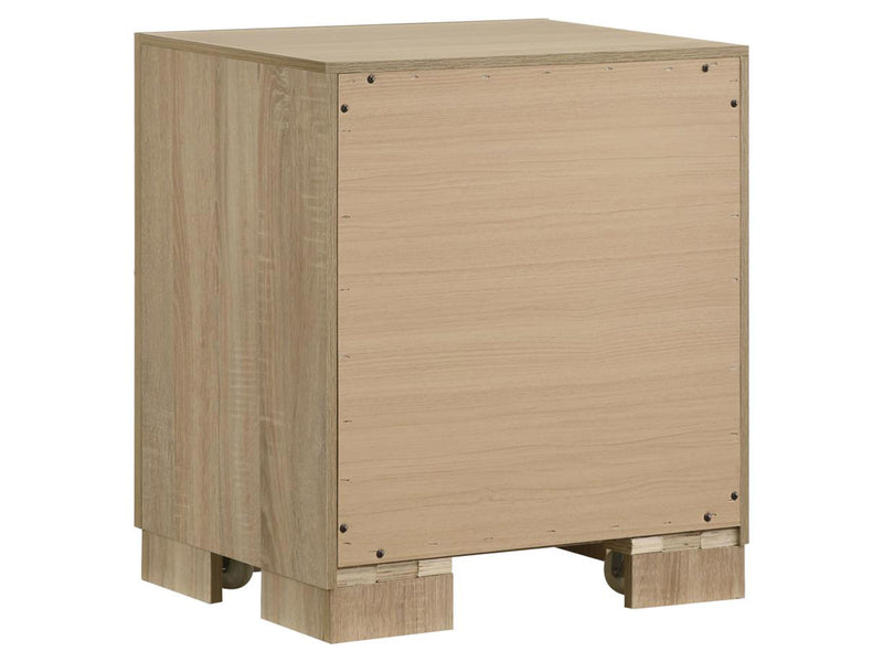 Arielle 24.5" Tall 2 Drawer Nightstand