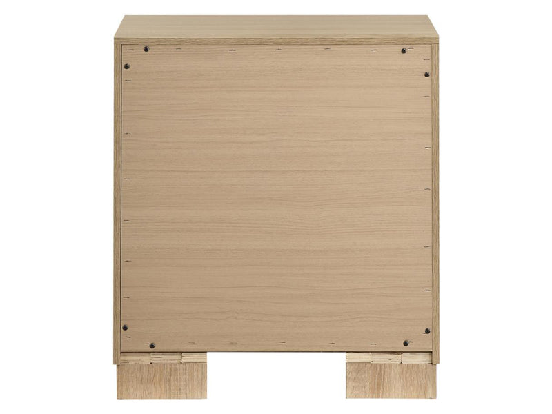 Arielle 24.5" Tall 2 Drawer Nightstand