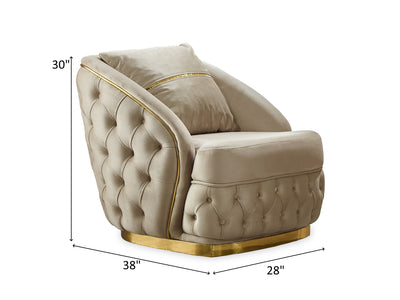 Arizona 28" Wide Tufted Armchair