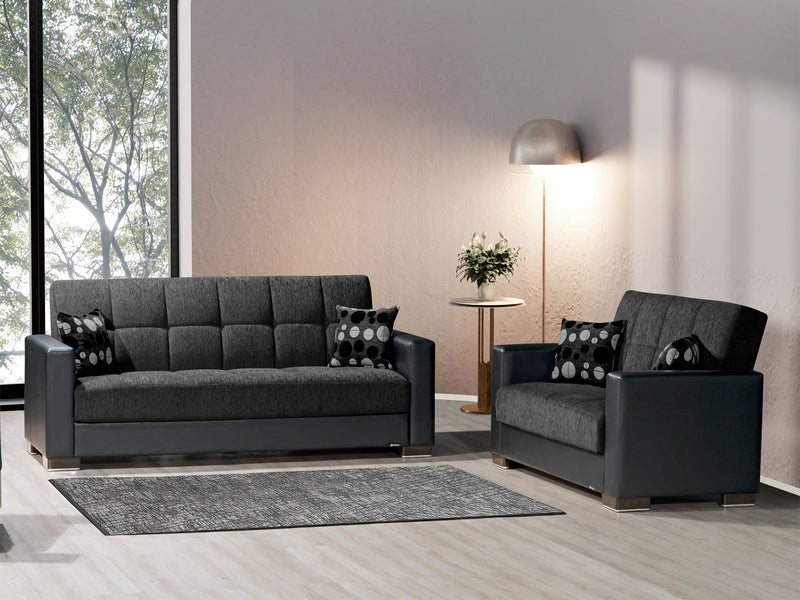 Armada Partial Leather Living Room Set