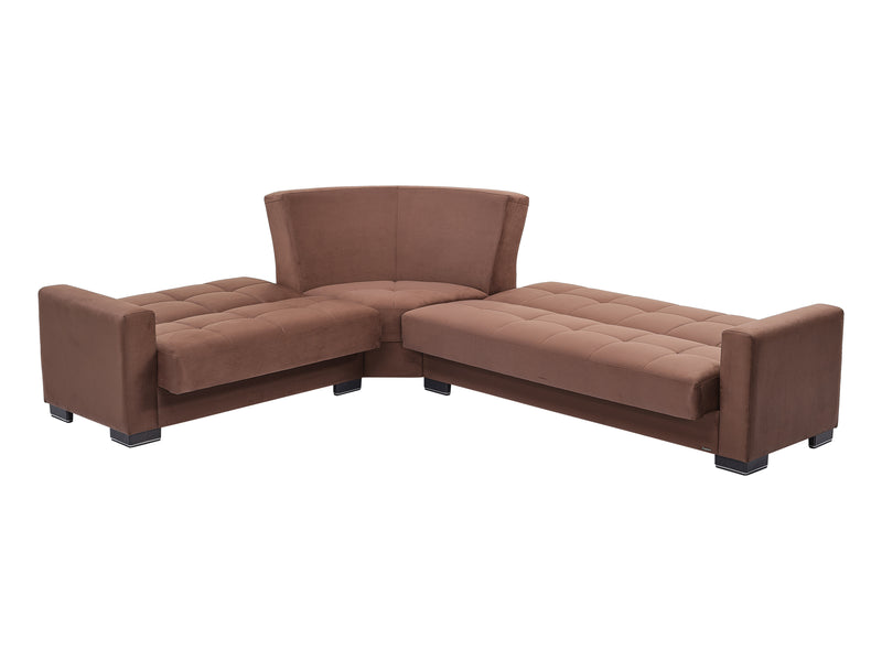 Armada 124" / 100" Wide Convertible Sectional