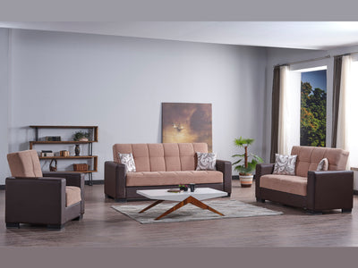 Armada Partial Leather Living Room Set