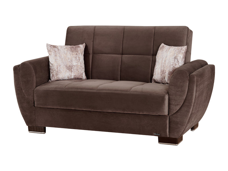 Armada Air 63" Wide Convertible Loveseat