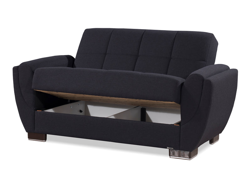 Armada Air 63" Wide Convertible Loveseat