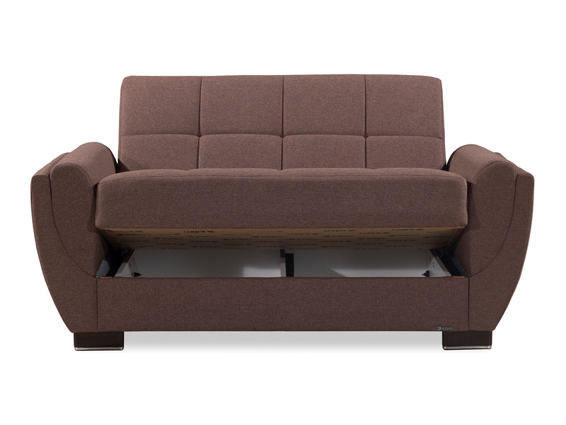 Armada Air 63" Wide Convertible Loveseat