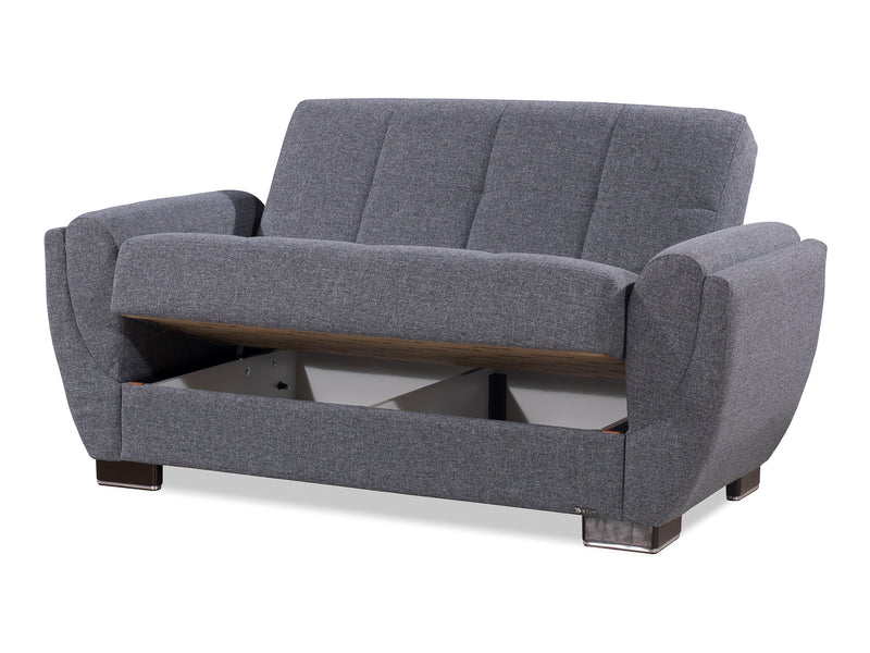 Armada Air 63" Wide Convertible Loveseat