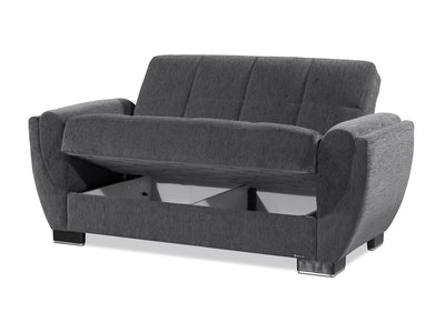 Armada Air 63" Wide Convertible Loveseat