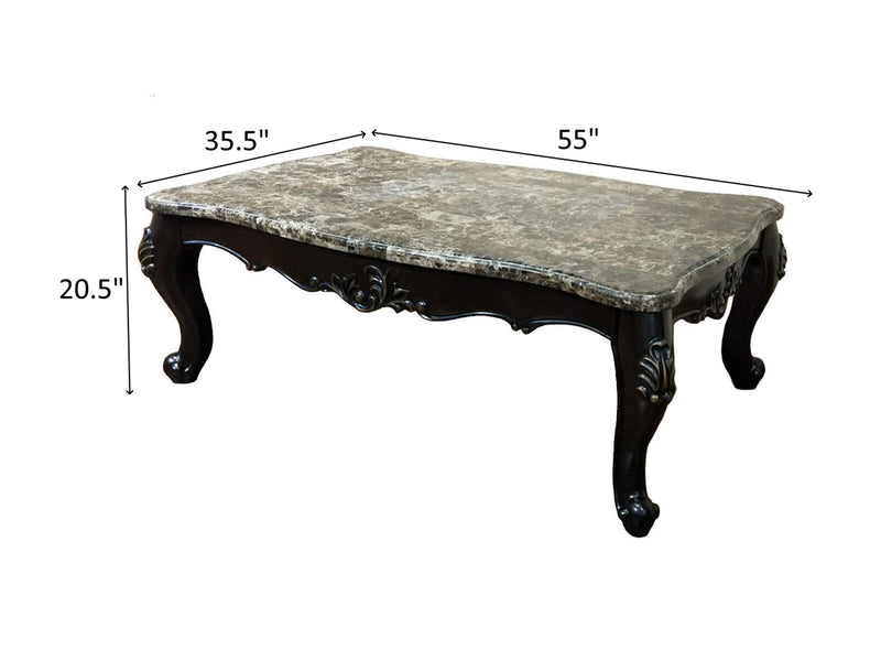 Aroma 55.5" Wide Coffee Table