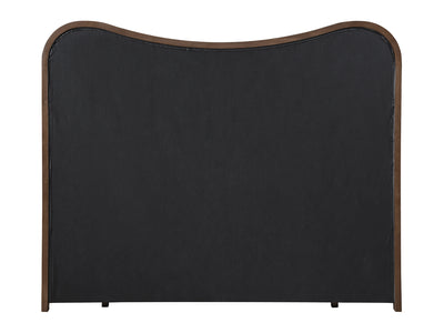 Arvada Wooden Frame Linen Platform Bed