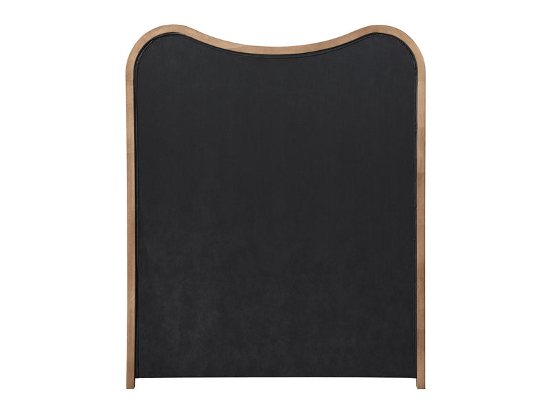 Arvada Light Wooden Frame Leather Kid Platform Bed