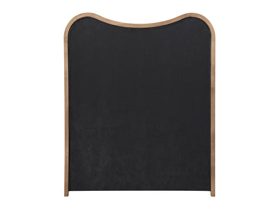 Arvada Light Wooden Frame Linen Kid Platform Bed