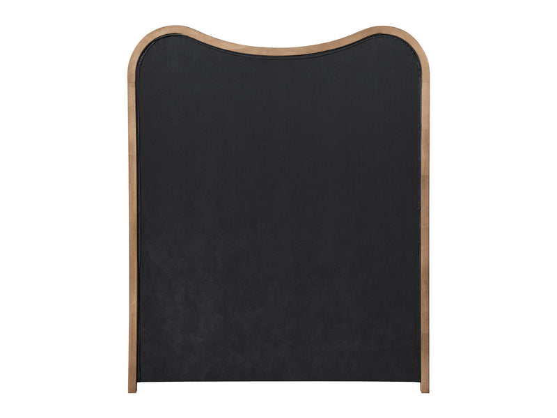 Arvada Light Wooden Frame Linen Kid Platform Bed