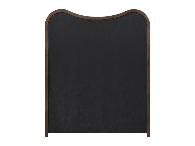 Arvada Wooden Frame Leather Kid Platform Bed