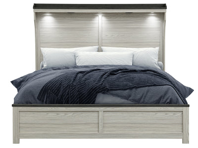 Ashley Platform Bed With LED and Speaker
