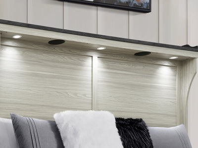 Ashley Platform Bed With LED and Speaker