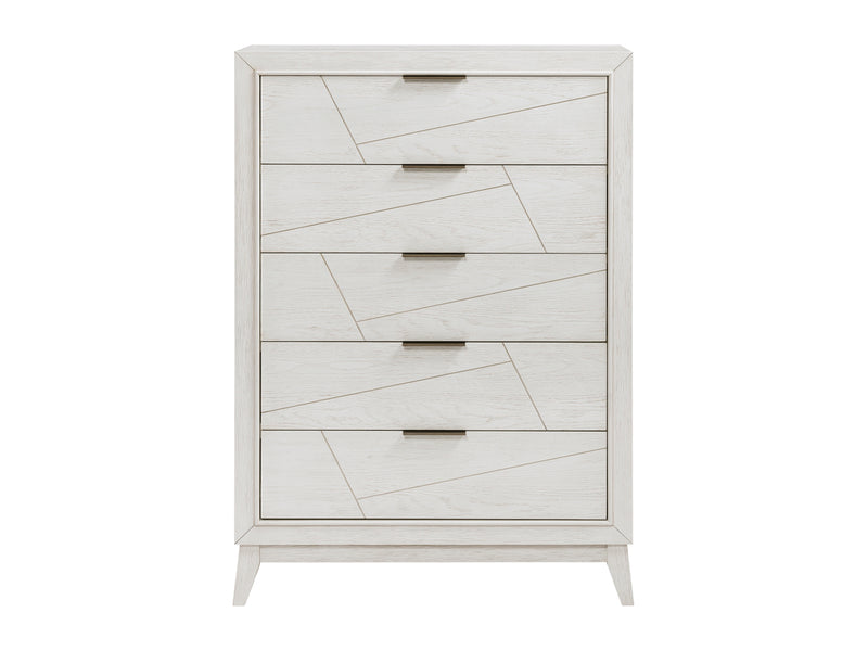 Asteria 1355 38.5" Wide 5 Drawer Chest