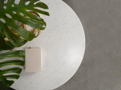 Astoria 23.5" Tall Marble End Table