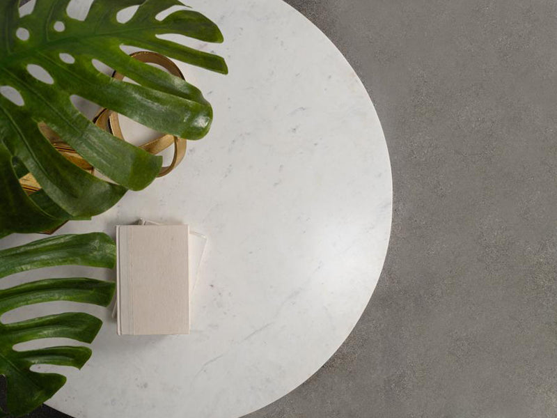 Astoria 23.5" Tall Marble End Table