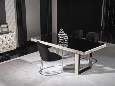 Asus 83" Wide 6-8 Person Dining Table