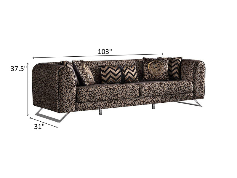 Asus 103" Wide 4 Seater Sofa