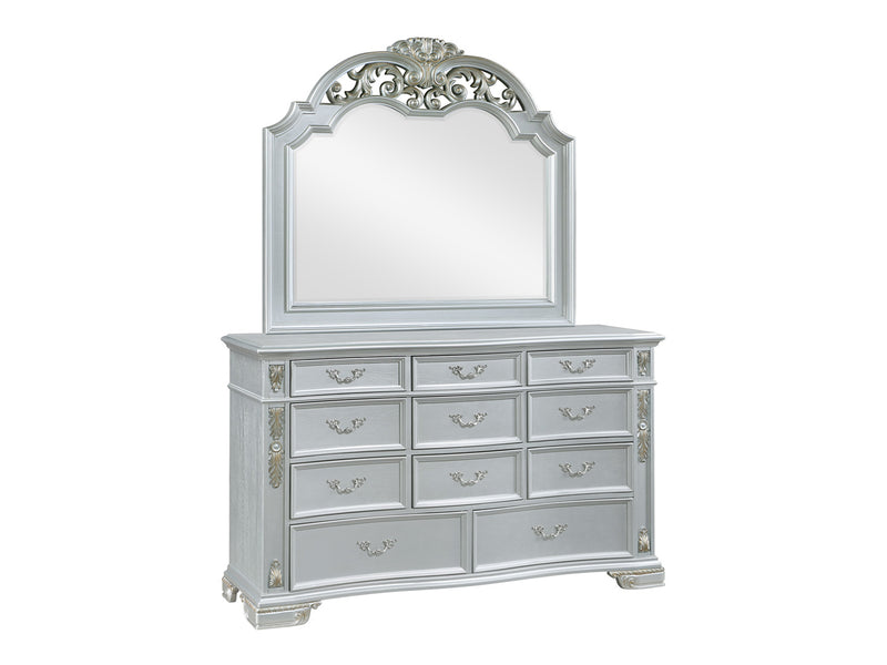 Massa Atlas B581 67" Wide 11 Drawer Dresser With Mirror
