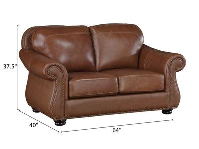 Attleboro 9270 Leather Living Room Set