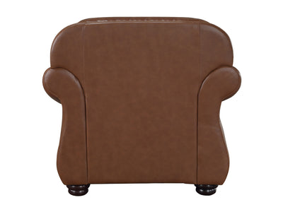 Attleboro 9270 42" Wide Leather Armchair